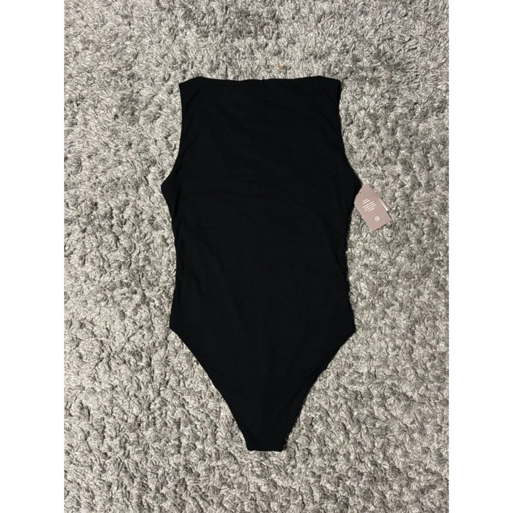 Auden One-Piece Bodysuit Ladies Large Luxe Stretch Fully Lined Fashion